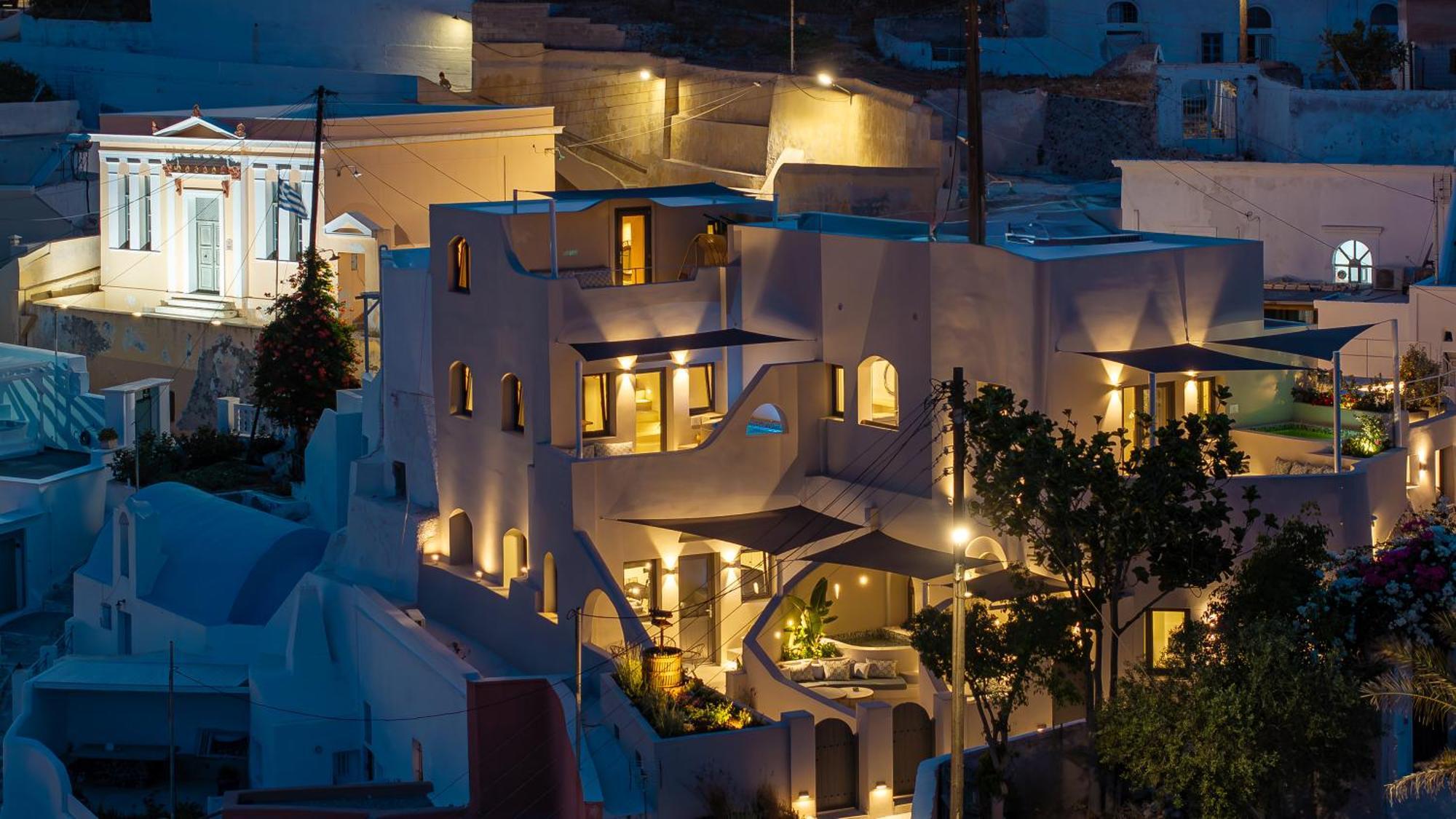 Galaria Serenity Suites Vóthon Exterior foto