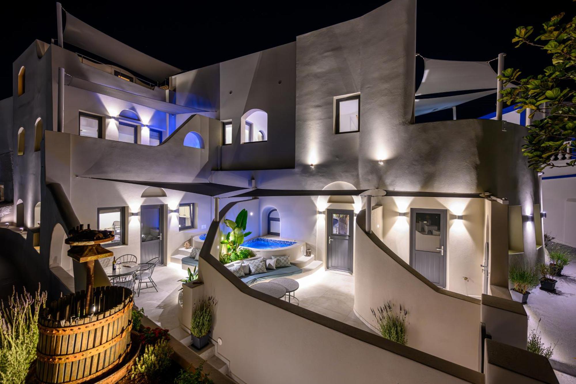 Galaria Serenity Suites Vóthon Exterior foto